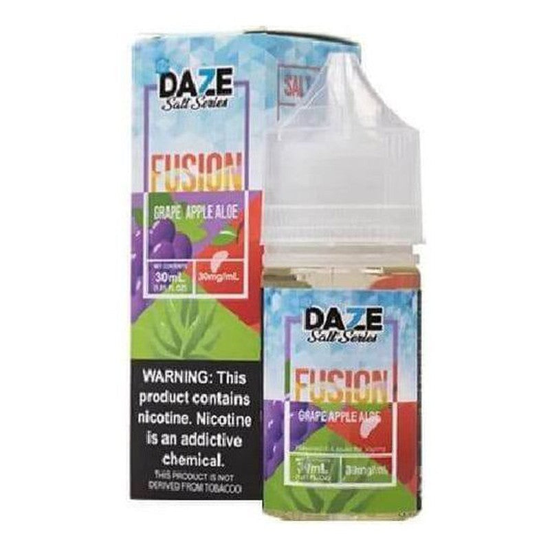 7DAZE SALTS FUSION ICED RASPBERRY GREEN APPLE WATERMELON - 30ML - Vape Land