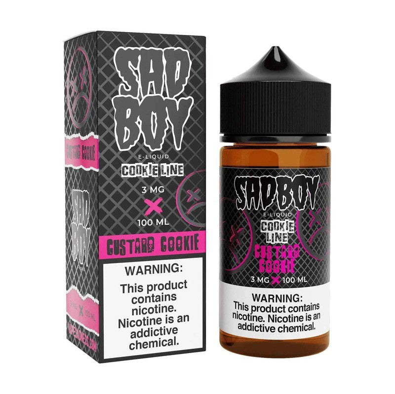 SADBOY E-LIQUID CUSTARD COOKIE - 100ML - Vape Land