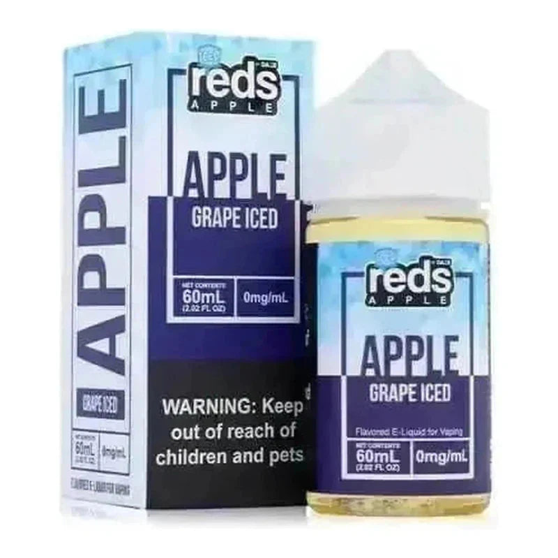 REDS E-LIQUID GRAPE ICED - 60ML - Vape Land