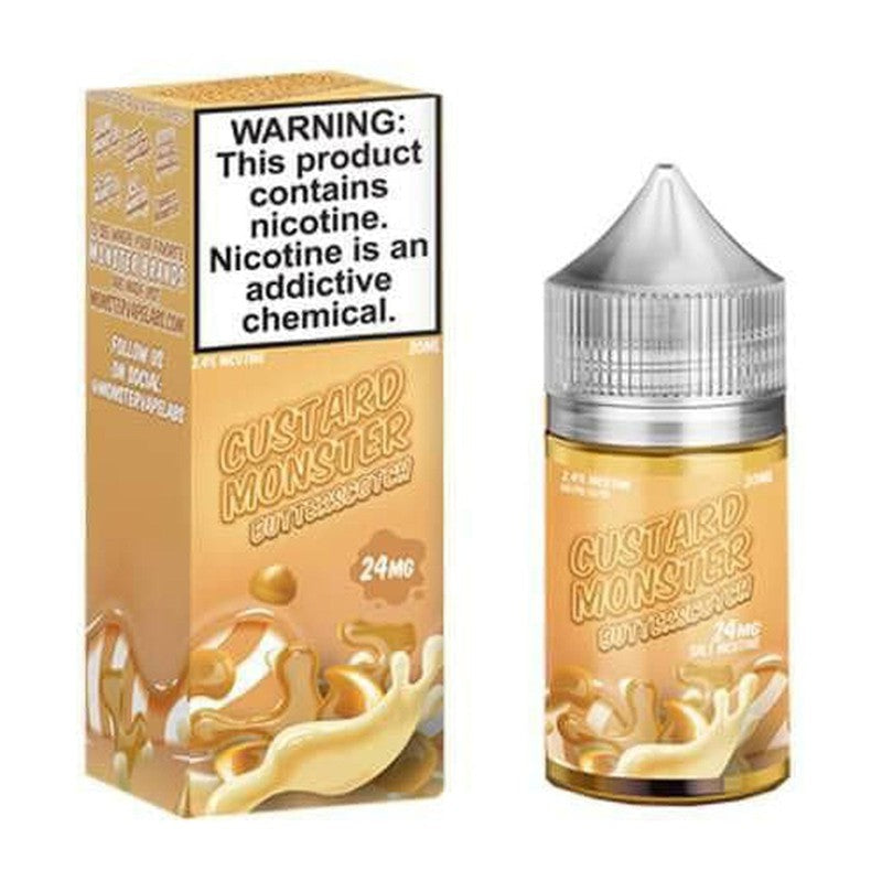 CUSTARD MONSTER SALT BUTTERSCOTCH - 30ML - Vape Land