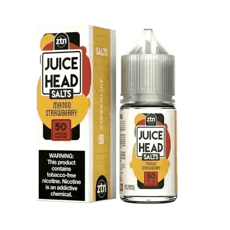 JUICE HEAD SALT MANGO STRAWBERRY ZTN - 30ML - Vape Land