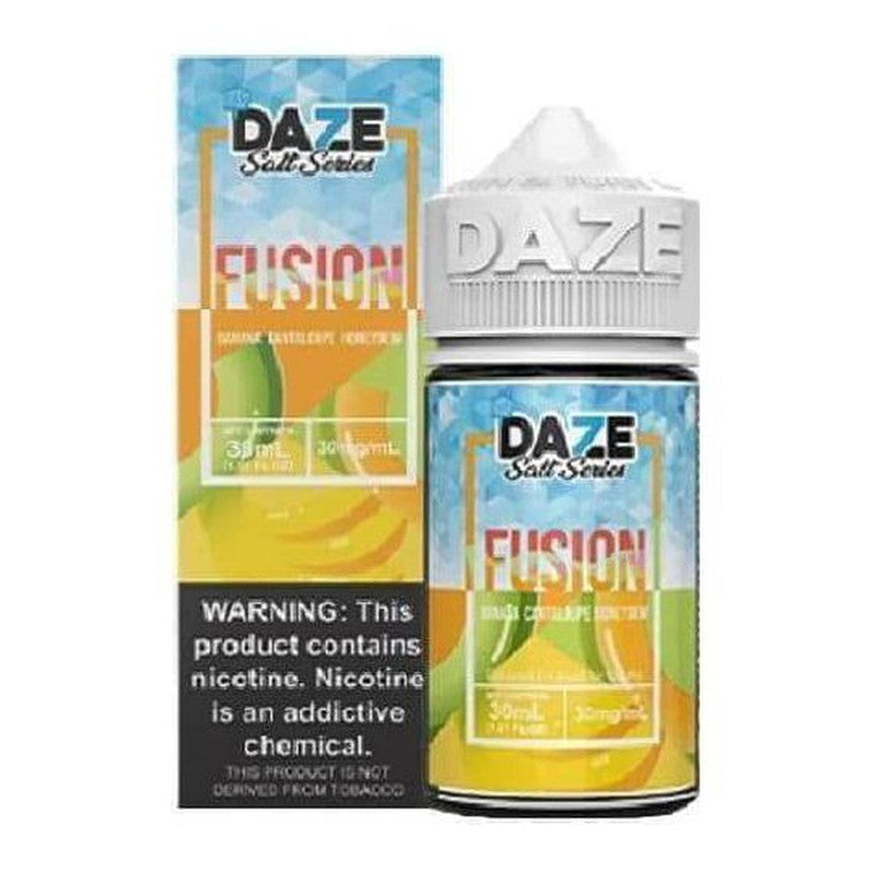 7DAZE SALTS FUSION ICED BANANA CANTALOUPE HONEYDEW - 30ML - Vape Land