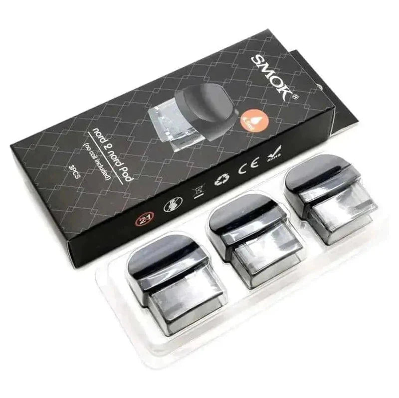 SMOK NORD 2 EMPTY REPLACEMENT PODS | 3 PACK - Vape Land