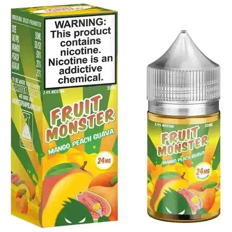 FRUIT MONSTER SALT MANGO PEACH GUAVA - 30ML - Vape Land