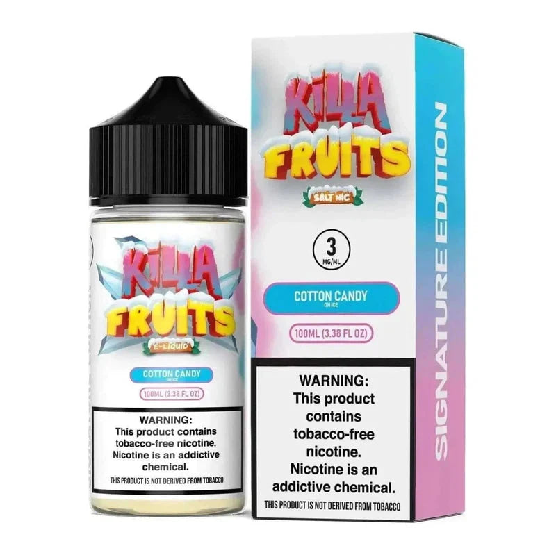 Killa Fruits Limited Edition - Cotton Candy Ice Ejuice - Vape Land