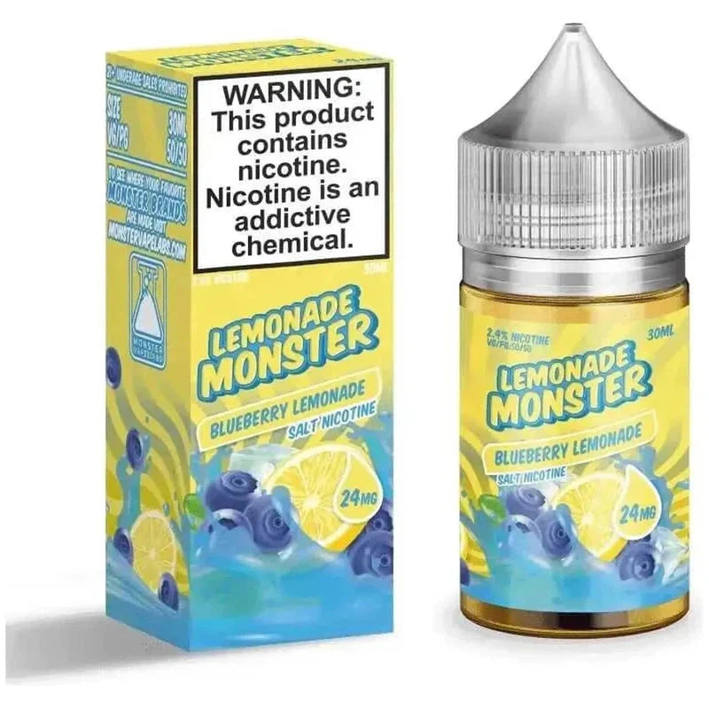 LEMONADE MONSTER SALT BLUEBERRY LEMONADE - 30ML - Vape Land