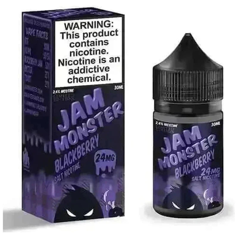 JAM MONSTER SALT BLACKBERRY - 30ML - Vape Land