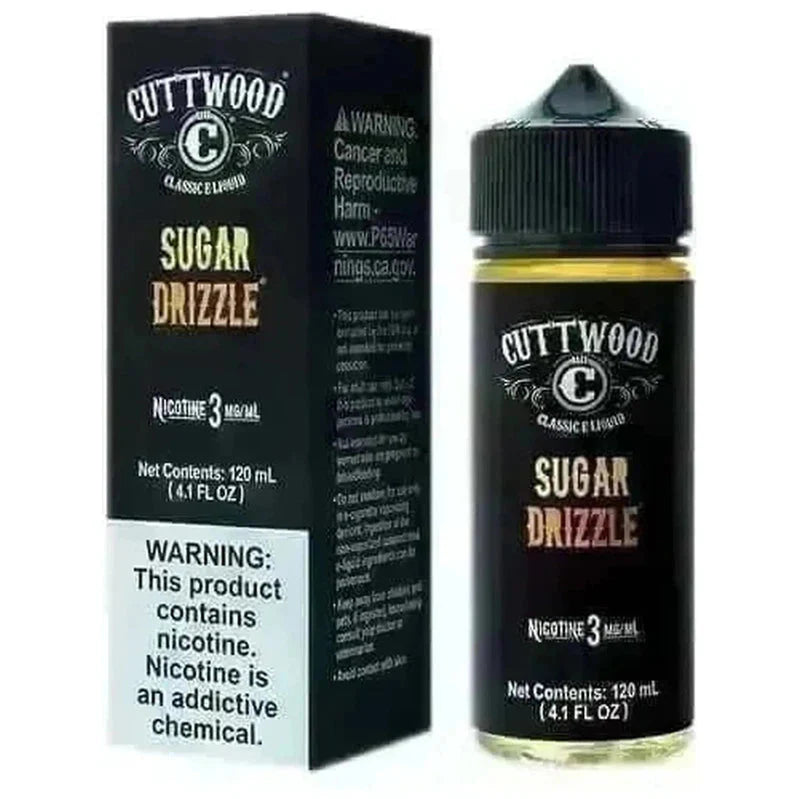 CUTTWOOD E-LIQUID SUGAR DRIZZLE - 120ML - Vape Land