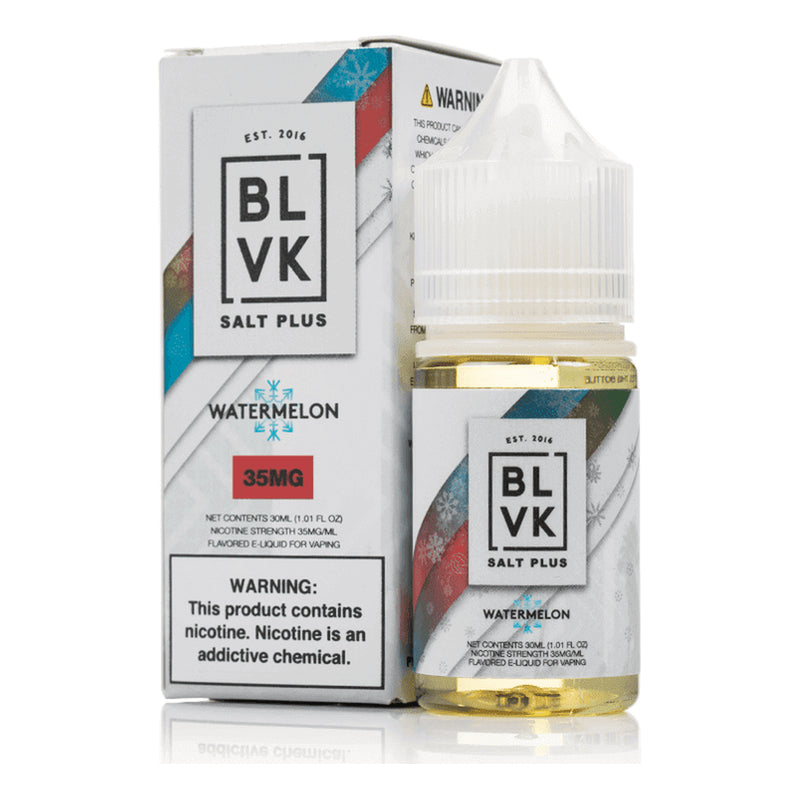 BLVK Salt Plus - Watermelon Ice Ejuice - 30ml - Vape Land