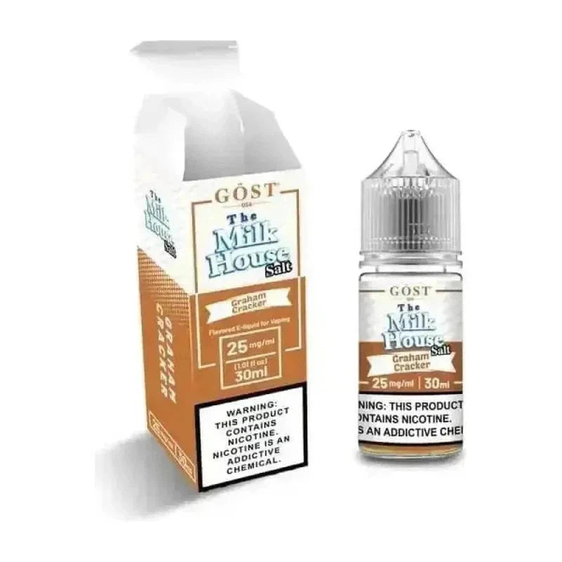 THE MILK HOUSE SALT GRAHAM CRACKER - 30ML - Vape Land