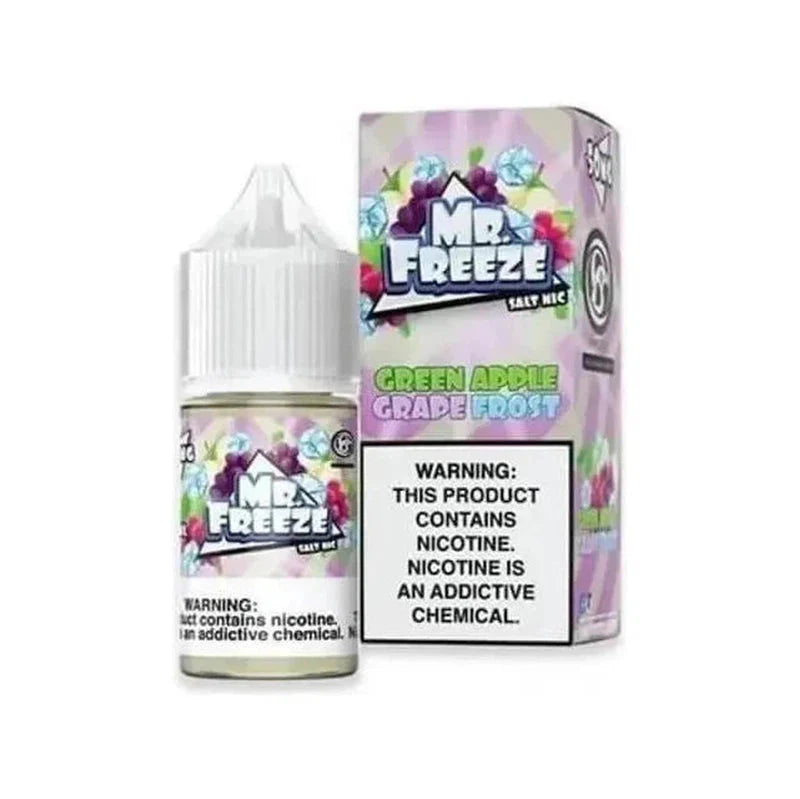 MR FREEZE SALT GREEN APPLE GRAPE FROST - 30ML - Vape Land