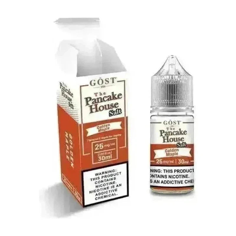 THE PANCAKE HOUSE SALT GOLDEN MAPLE - 30ML - Vape Land