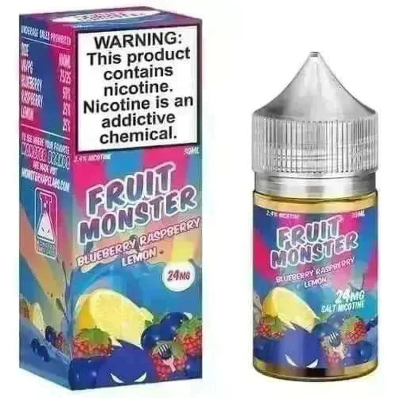 FRUIT MONSTER SALT BLUEBERRY RASPBERRY LEMON - 30ML - Vape Land