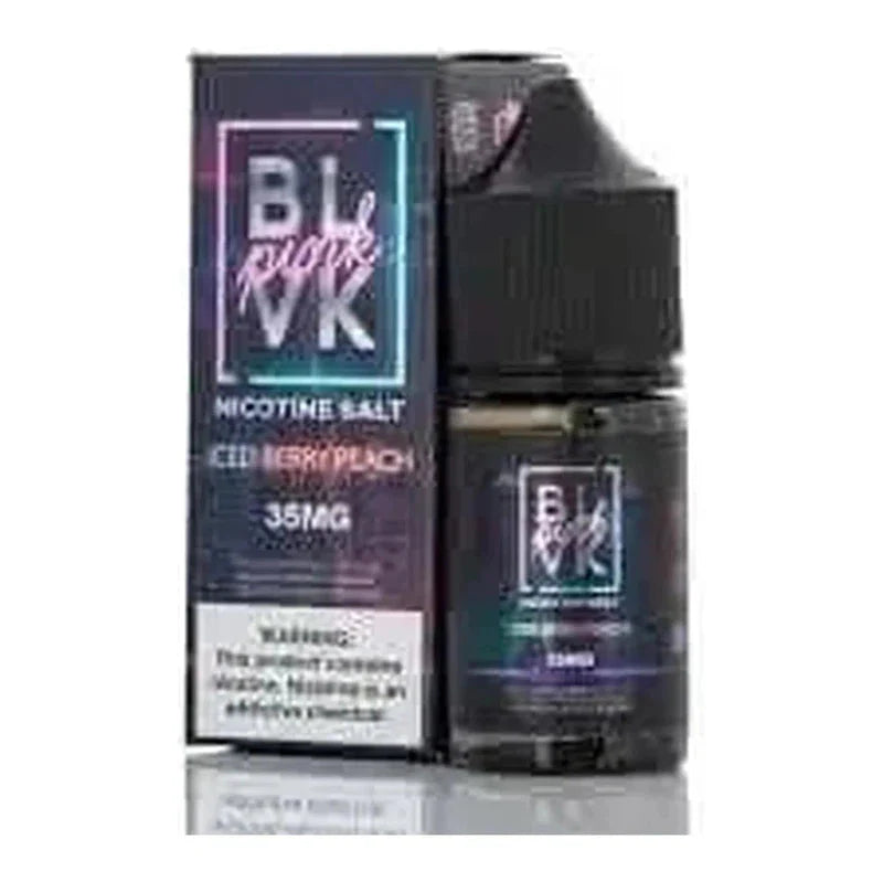 BLVK SALT PINK SERIES ICED BERRY PEACH - 30ML - Vape Land