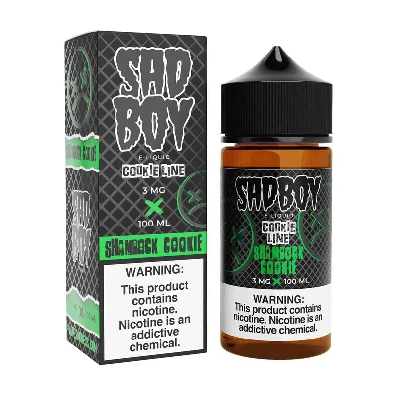 SADBOY E-LIQUID SHAMROCK COOKIE - 100ML - Vape Land