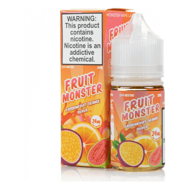 FRUIT MONSTER SALT PASSIONFRUIT ORANGE GUAVA - 30ML - Vape Land