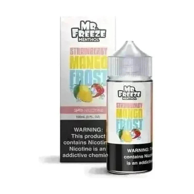 MR FREEZE E-LIQUID STRAWBERRY MANGO FROST - 100ML - Vape Land