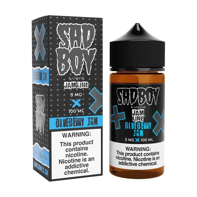 SADBOY E-LIQUID BLUEBERRY JAM - 100ML - Vape Land