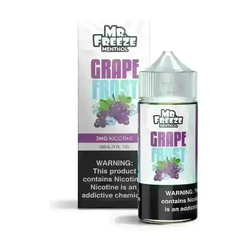 MR FREEZE E-LIQUID GRAPE FROST - 100ML - Vape Land