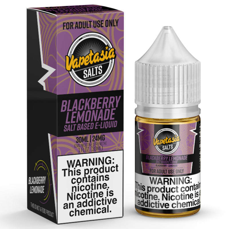 VAPETASIA SALT BLACKBERRY LEMONADE - 30ML - Vape Land