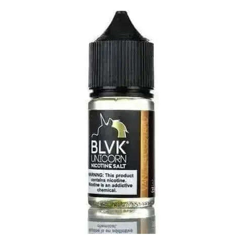 BLVK Nicotine Salt - Vanilla Custard Ejuice - 30ml - Vape Land