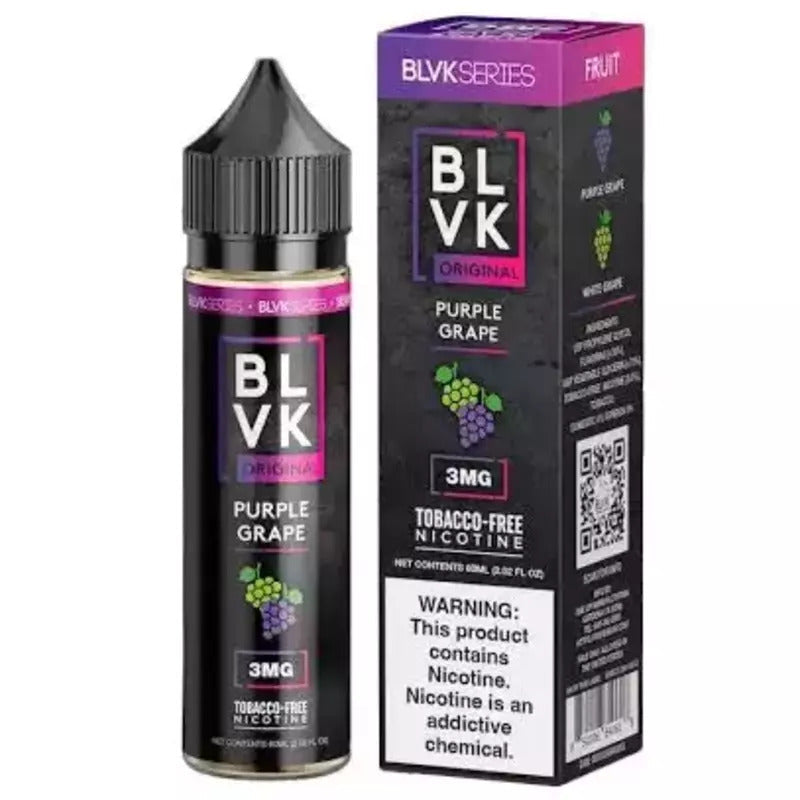 BLVK E-LIQUID PURPLE GRAPE (UNIGRAPE) - 60ML - Vape Land