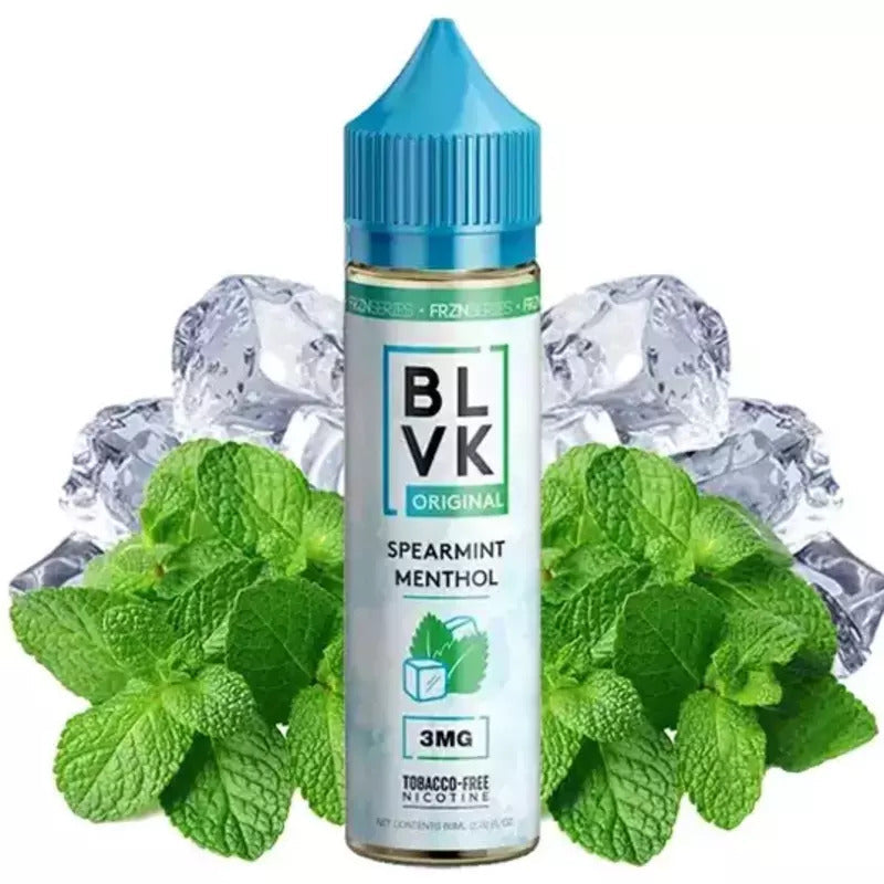 BLVK E-LIQUID SPEARMINT MENTHOL (FRZNMINT) - 60ML - Vape Land