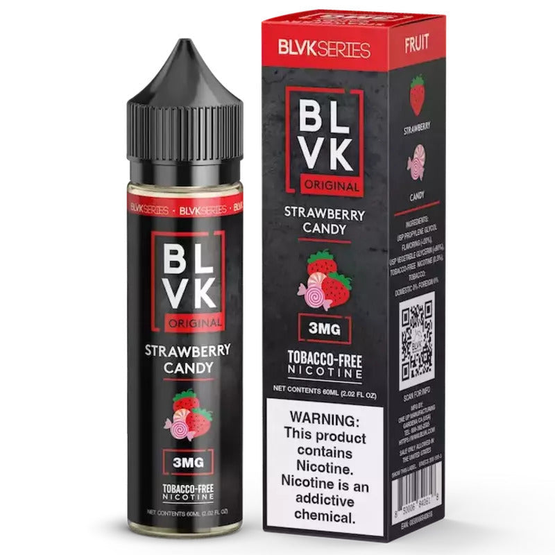 BLVK E-LIQUID STRAWBERRY CANDY (UNICHEW) - 60ML - Vape Land