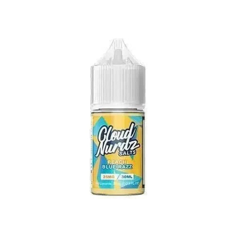 CLOUD NURDZ SALT PEACH BLUE RAZZ - 30ML - Vape Land