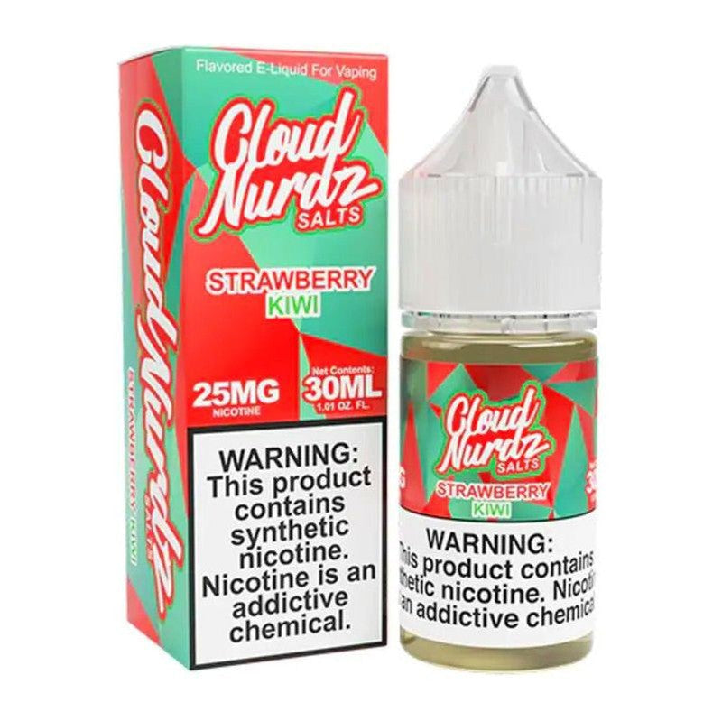 CLOUD NURDZ SALT STRAWBERRY KIWI - 30ML - Vape Land