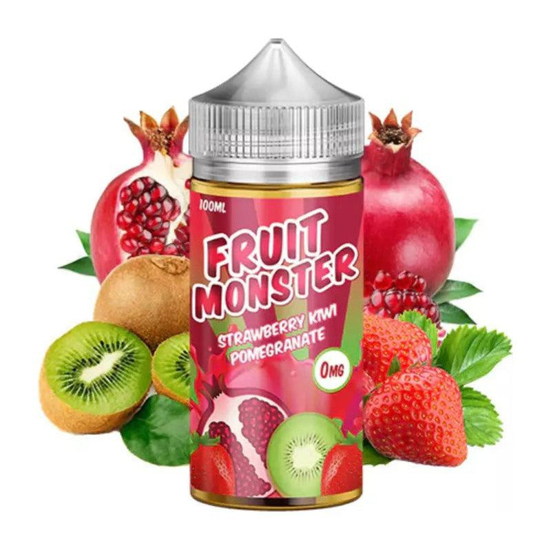 FRUIT MONSTER E-LIQUID STRAWBERRY KIWI POMEGRANATE - 100ML - Vape Land