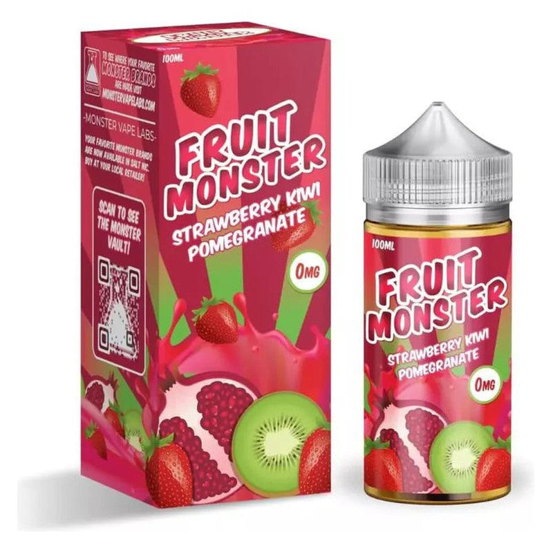 FRUIT MONSTER E-LIQUID STRAWBERRY KIWI POMEGRANATE - 100ML - Vape Land