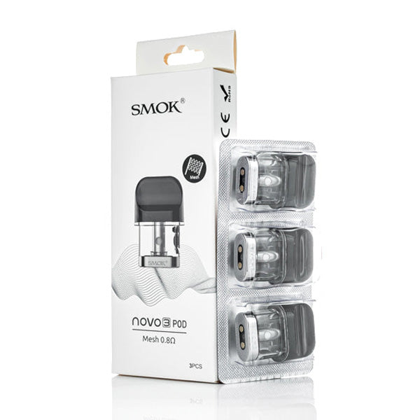 SMOK Novo 3 Replacement Pods | 3-Pack | High-Performance Vaping