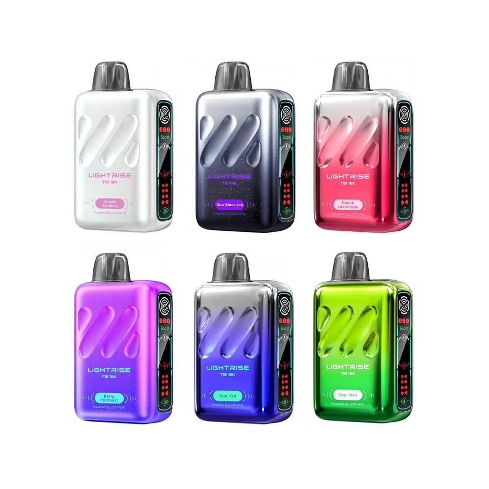 Lightrise TB Disposable | 18000 Puffs | Ultimate Vaping Revolution