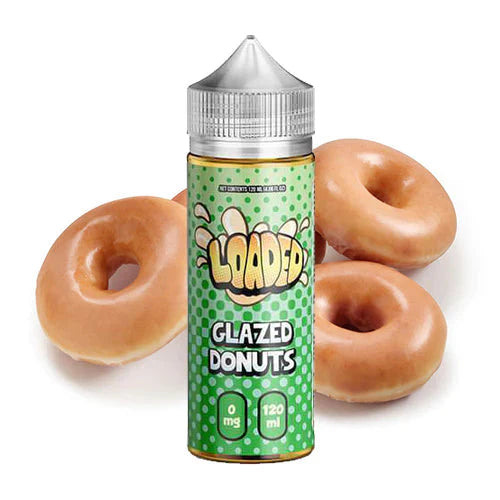 LOADED E-LIQUID GLAZED DONUT - 120ML - Vape Land