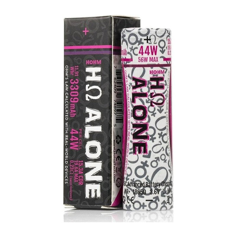 Hohm Alone 18650 3309mAh 15.3A Battery - Vape Land