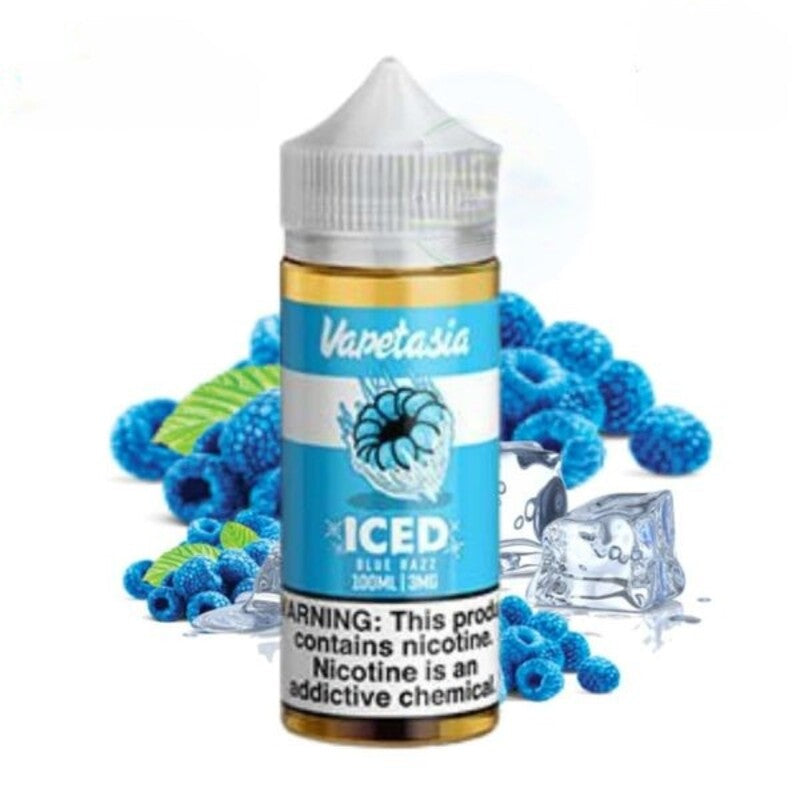 VAPETASIA E-LIQUID TFN KILLER FRUITS BLUE RAZZ ICED - 100ML - Vape Land