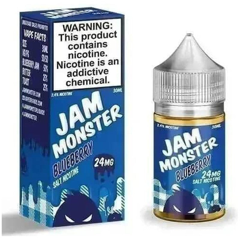 JAM MONSTER SALT BLUEBERRY - 30ML - Vape Land