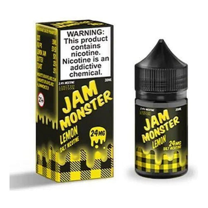 JAM MONSTER SALT LEMON - 30ML - Vape Land