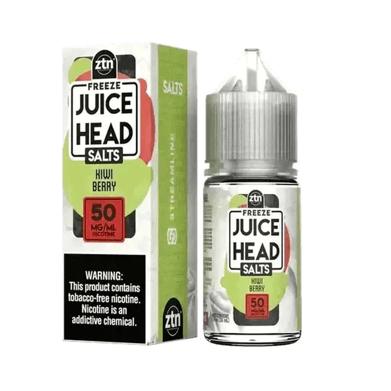 JUICE HEAD SALT KIWI BERRY FREEZE TFN - 30ML - Vape Land