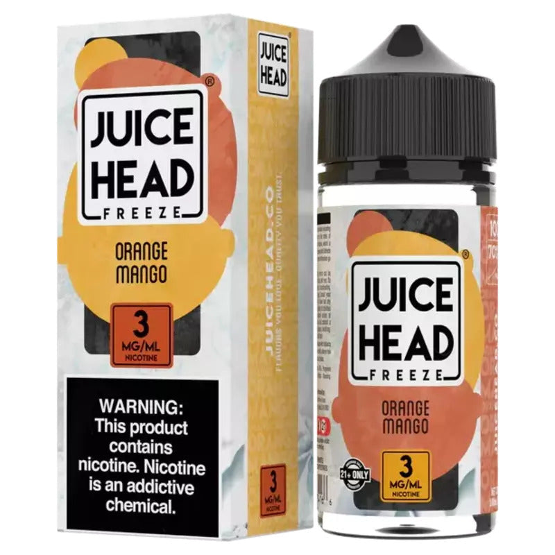 JUICE HEAD E-LIQUID ORANGE MANGO FREEZE - 100ML - Vape Land