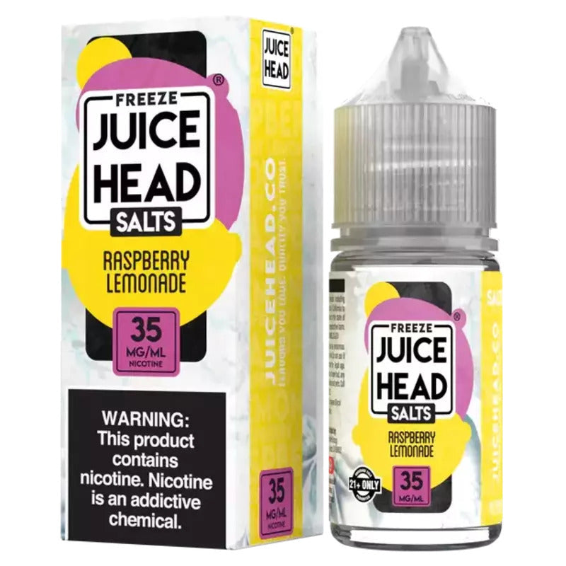 JUICE HEAD SALT RASPBERRY LEMONADE FREEZE - 30ML - Vape Land