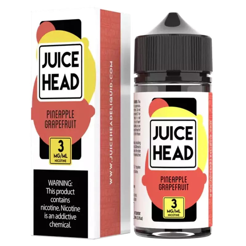 JUICE HEAD E-LIQUID PINEAPPLE GRAPEFRUIT - 100ML - Vape Land