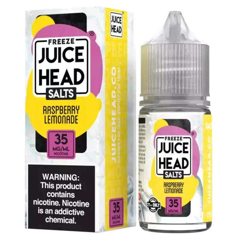 JUICE HEAD SALT RASPBERRY LEMONADE - 30ML - Vape Land