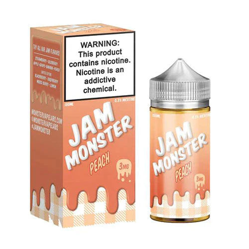 JAM MONSTER SALT PEACH - 30ML - Vape Land