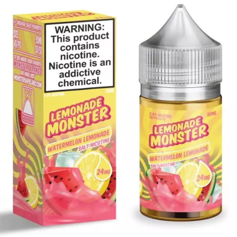 LEMONADE MONSTER SALT WATERMELON LEMONADE - 30ML - Vape Land