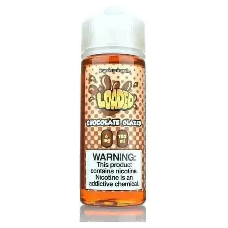 LOADED E-LIQUID CHOCOLATE GLAZED - 120ML - Vape Land