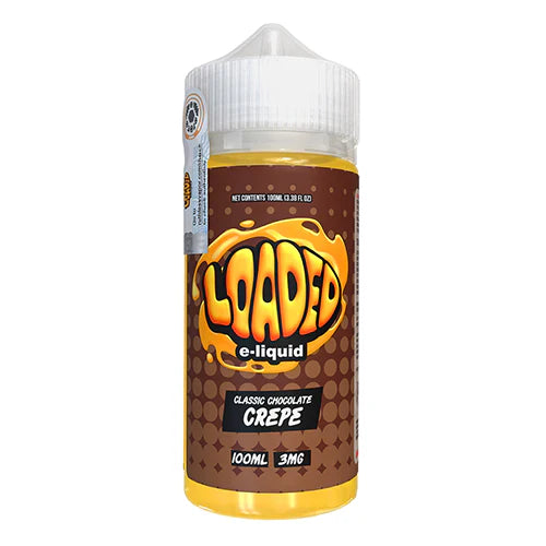 Loaded E-Liquid - Chocolate Crepe Delight, 120ml