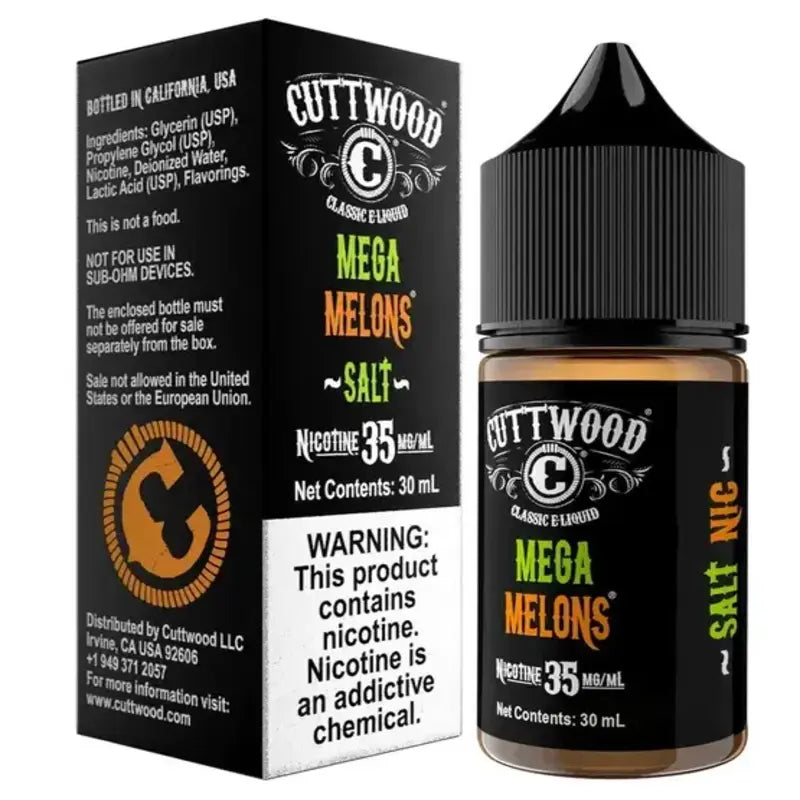 CUTTWOOD SALT MEGA MELONS - 30ML