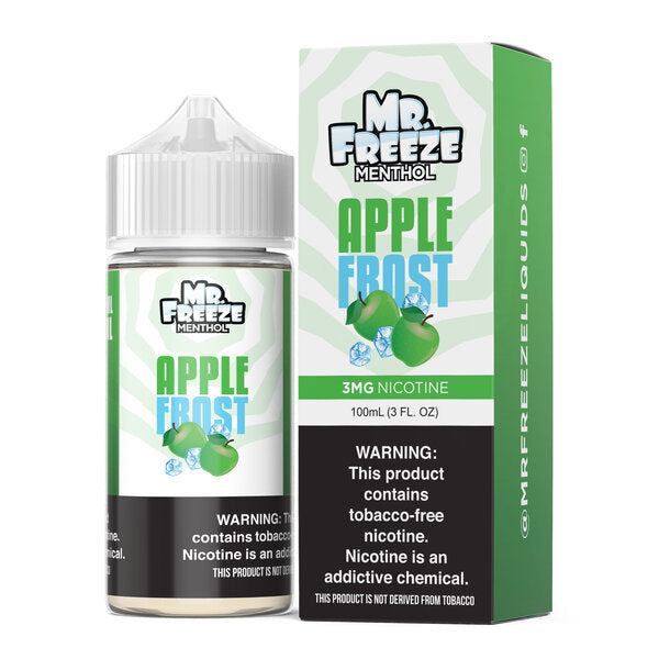 MR FREEZE E-LIQUID APPLE FROST - 100ML - Vape Land